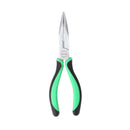MULTICOMP PRO MP-BN8 Pliers, Bent Nose, 203.2 mm Length, CRV, Thermoplastic Rubber Handle