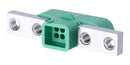 HARWIN G125-3240696M5 Connector Housing, Black / Green, Gecko SL G125, Plug, 6 Ways, 1.25 mm