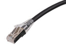 TUK SEPZ5BKJE Ethernet Cable, Cat8, RJ45 Plug to RJ45 Plug, SFTP (Screened Foiled Twisted Pair), Black, 5 m GTIN UPC EAN: 5055386512581