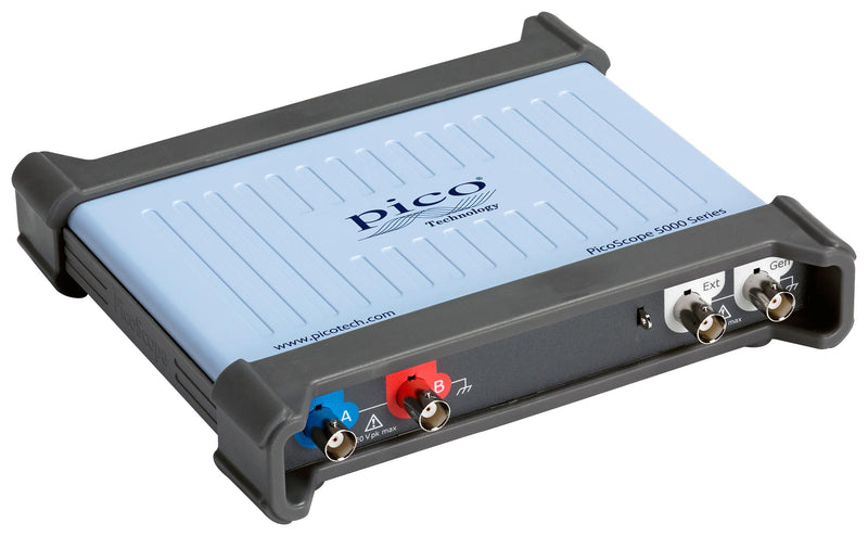 PICO TECHNOLOGY PICOSCOPE 5243D PC USB Oscilloscope, PicoScope 5000D Series, 2 Channel, 100 MHz, 1 GSPS, 512 Mpts, 3.5 ns