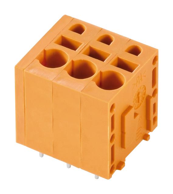 WEIDMULLER 1330450000 Wire-To-Board Terminal Block, 5 mm, 4 Ways, 26 AWG, 12 AWG, 2.5 mm&sup2;, Push In