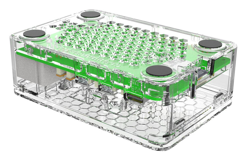 MULTICOMP PRO MP011904 Professional Enclosure, Clear, ABS, Raspberry Pi 5 Boards