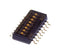 NIDEC COMPONENTS CHS-08TB1 DIP / SIP Switch, 8 Circuits, Slide, Surface Mount, SPST-NO, 6 V, 100 mA