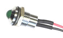 CML INNOVATIVE TECHNOLOGIES 19040001WE LED Panel Mount Indicator, Green, 2.2 V, 8 mm, 20 mA, 20 mcd, IP40