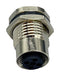 NORCOMP 859-T04-203R004 SENSOR CONN, M12, 4POS, RCPT, PANEL