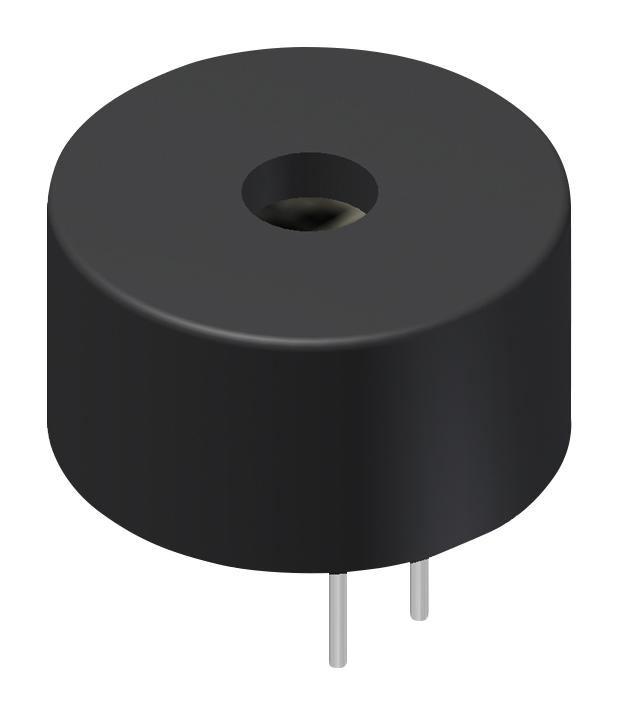 PUI AUDIO AOW-4544P-C3310-B-R Microphone, Omnidirectional, 50 Hz to 16 kHz, 2 VDC to 10 VDC, 2.2 kohm, -44 dB, 500 &micro;A