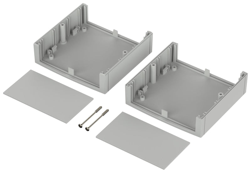BOPLA 26110000 Plastic Enclosure, Instrument, Polystyrene, 60 mm, 107 mm, 110 mm, IP40