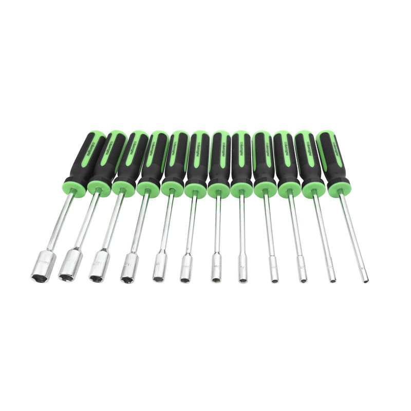 MULTICOMP PRO MPND-SET Nut Driver Set, Chrome Vanadium, 12 Pieces