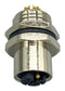 NORCOMP 859-LP5-203R004 SENSOR CONN, M12, 5POS, RCPT, PANEL