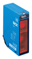 SICK WT24-2R210 Photoelectric Sensor, 2.5 m, Relay, Background Suppression, Proximity, Terminal Block with M16 Gland