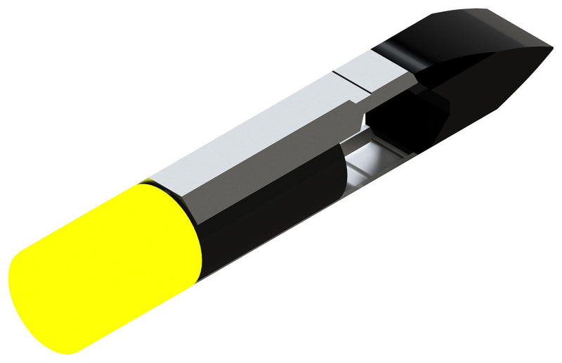 MARL 209-521-21-38 LED Replacement Lamp, Telephone Slide, Yellow, T-5 1/2, 500 mW, 590 nm, 16 cd
