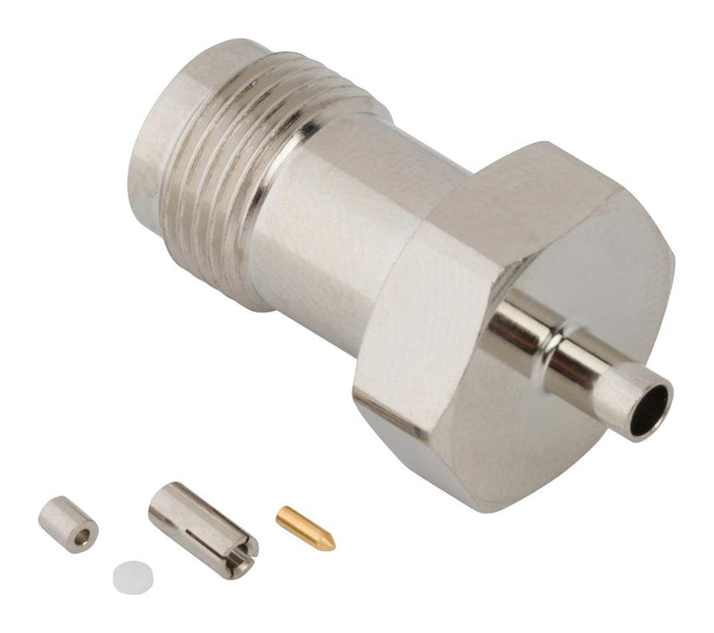 AMPHENOL RF 031-6969. RF COAX CONN, TNC, JACK, 50 OHM