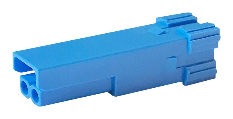ANDERSON POWER PRODUCTS 2-8840P2 RECT PWR HOUSING, RCPT, 1POS, PC, BLU