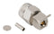 AMPHENOL RF 031-6967. RF COAX CONN, TNC, R/A PLUG, 50 OHM