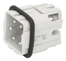 Multicomp PRO MP009517 MP009517 Heavy Duty Connector MP-HA Inserts Insert 4+PE Contacts 3A Plug Screw Pin