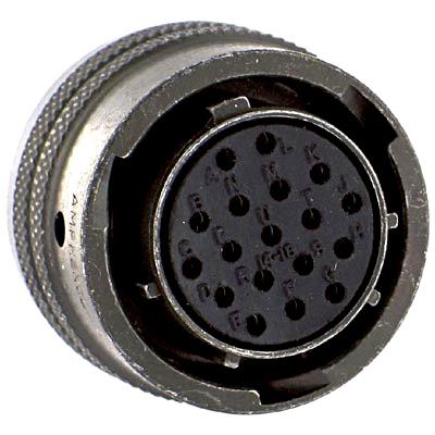 AMPHENOL INDUSTRIAL PT06E-14-18S CIRCULAR CONNECTOR RCPT SIZE 14, 18POS, CABLE