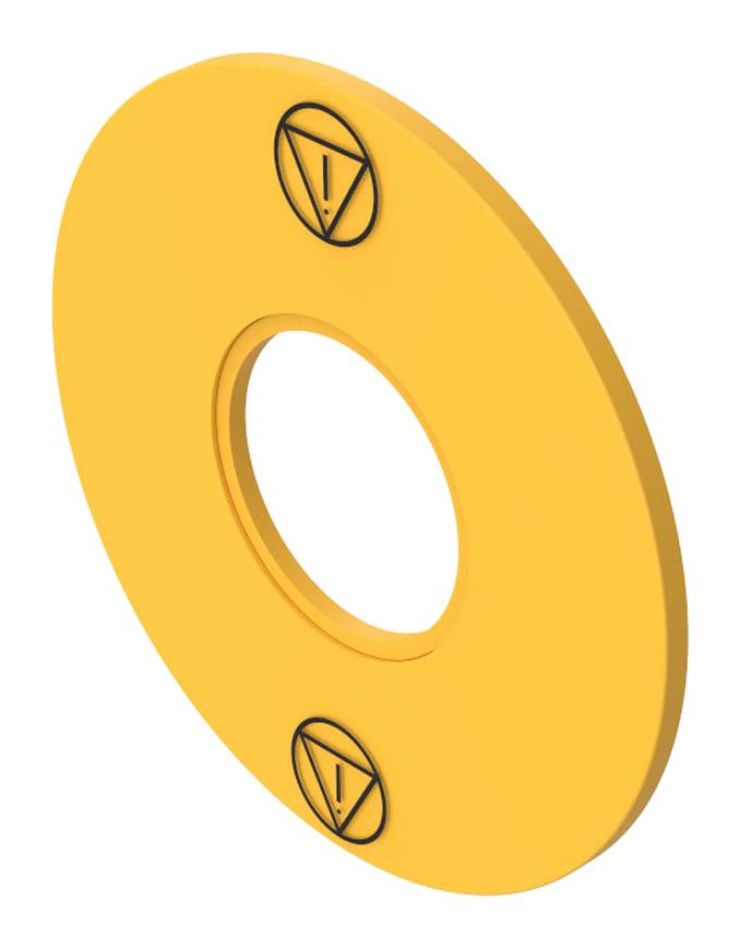 EAO 61-9970.9 Legend Plate, Yellow, Plastic, 43 x 1.7 mm, Emergency Stop Switch, 61 Series