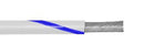 Alpha Wire 3053 WU005 3053 WU005 Stranded Hook Up PVC White Blue 20 AWG 0.51 mm&Acirc;&sup2; 100 ft 30.5 m