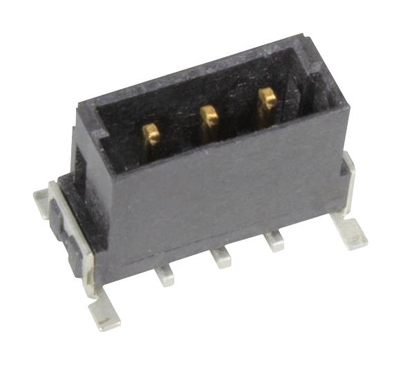 HARTING 15520032601000 Pin Header, Board-to-Board, 2.54 mm, 1 Rows, 3 Contacts, Surface Mount Straight, har-flex Series