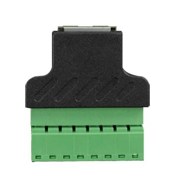 DFROBOT FIT0849 Connector Adapter, RJ45, 8 Ways, Receptacle, Terminal Block, 8 Ways GTIN UPC EAN: 6959420921034