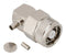 AMPHENOL RF 031-6982. RF COAX CONN, TNC RP, R/A PLUG, 50 OHM