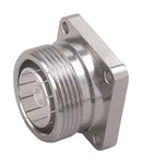 HUBER+SUHNER 23"716-50-0-3/003"-E RF / Coaxial Connector, 7/16 Coaxial, Straight Flanged Jack, Crimp, 50 ohm, Brass