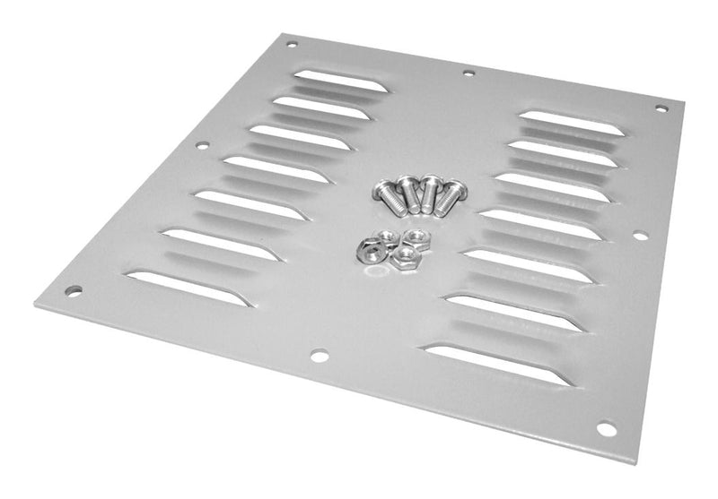 Hammond 1481L88 1481L88 Louveredventilating Plate Gray Steel