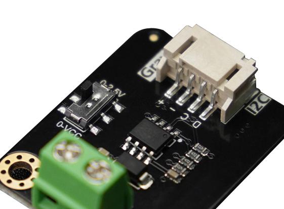 DFROBOT DFR1035 I2C to DAC Module, GP8512, 1Channel, 0 to 2.5V/VCC, DFRduino UNO v3.0 Boards