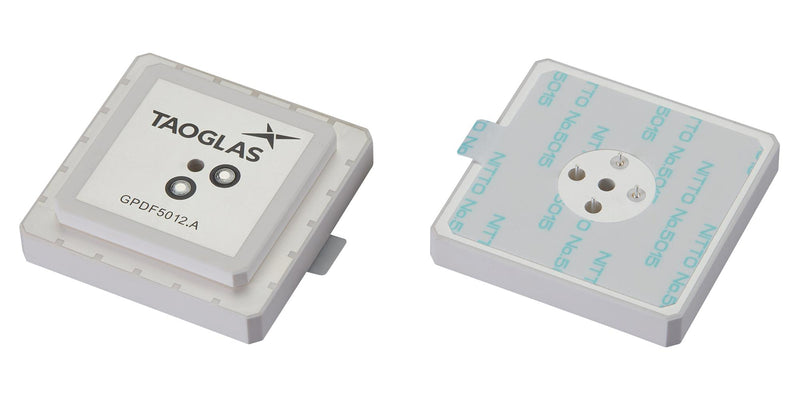 TAOGLAS GPDF5012.A RF Antenna, 1.602GHz, GPS / GNSS / Glonass / Galileo / BeiDou / IRNSS / QZSS / SBAS, 4.44dBi, 50ohm