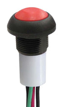 MULTICOMP PRO MPP12-6B2G5SM1CAS05L00-S001 Pushbutton Switch, Non-Illuminated, MP Pushbutton Switches High-Raised, 13.6 mm, SPST, Off-(On)
