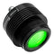 BANNER ENGINEERING GS60GL4Q Guide Spotlight, LED, Green, 4&deg; Lens, 60 mm Dia, 12 to 30 VDC, 4 pin M12 Integral QD, GS60 Series