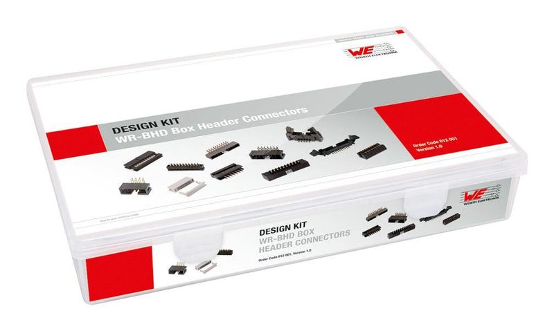 WURTH ELEKTRONIK 612001 Connector Kit, Header and Flat Cable Design