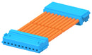 TE CONNECTIVITY 2405870-2 Cable Assembly, CN1 Connector to CN2 Connector, 10 Ways, 1.5 mm, 1 Row, 300 mm, 11.8 "
