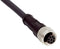 SICK DOL-1208-G05MF Sensor Cable, Black, M12 Receptacle, Free End, 8 Positions, 5 m, 16.4 ft