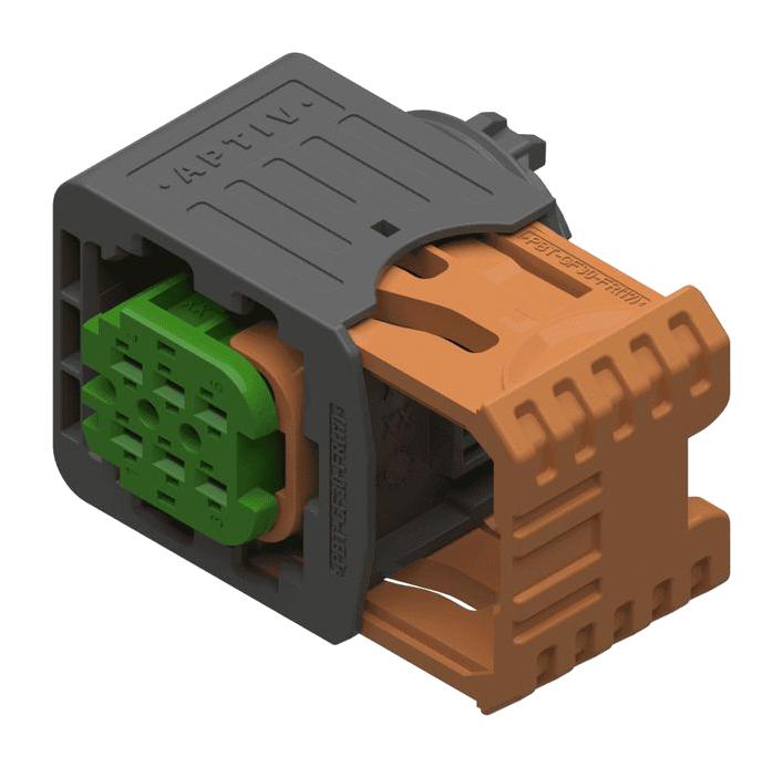 APTIV / DELPHI 33308964 Automotive Connector Housing, CTCS XP 1.5 Series, Receptacle, 6 Ways