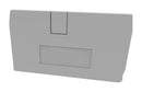 MULTICOMP PRO MP012914 Accessory, Grey, 1.5mm Width DIN Rail Terminal Blocks, End Cover, MP DS PUSH-IN Series