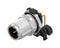 AMPHENOL CONEC 43-01204 Sensor Connector, M12, Male, 4 Positions, PCB Pin, Right Angle Panel Mount