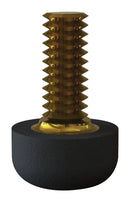ESSENTRA COMPONENTS TB-3 FEET, SCREW, RUBBER, 9.7MM