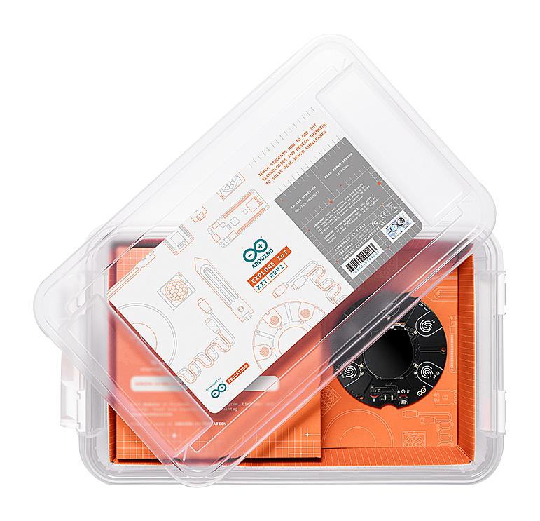 ARDUINO AKX00044 Explore IoT Student Kit, SAMD21G18A, ARM Cortex-M0, SAMD21, Microchip, USB Cable, Plastic Enclosure GTIN UPC EAN: 7630049204003