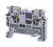 ALTECH CP2.5 TERMINAL BLOCK, DIN RAIL, 2POS, 1KV, 24A