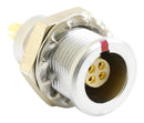 Multicomp PRO MCEGG00BC304KS MCEGG00BC304KS Circular Connector MC 00BC Panel Mount Receptacle 4 Contacts Solder Socket Push-Pull