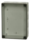 FIBOX PCM 150/125 T ENCLOSURE Plastic Enclosure, Multipurpose, Polycarbonate, 180 mm, 130 mm, 125 mm, IK08, IP66, IP67