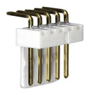 BULGIN LIMITED 100288. CONN, R/A HDR, 10POS, 1ROW, 2.54MM, TH