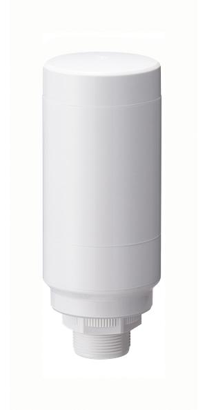 PATLITE LR6-02W8NW Body Unit, LR6 Series 60mm Signal Tower, Off-White, 24 VDC, LR6 Series