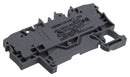 Wago 2002-1661 2002-1661 DIN Rail Mount Terminal Block 2 Ways 22 AWG 12 Clamp 6.3 A New