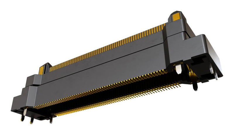HARWIN F11-20012042R Mezzanine Connector, 4 Pwr Contact, Plug, 0.5 mm, 2 Rows, 124 Contacts