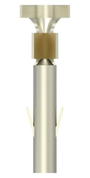 TE CONNECTIVITY 350551-2 Contact, Universal MATE-N-LOK Series, Socket, Crimp, 20 AWG, Gold Plated Contacts