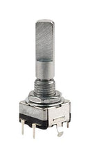 BOURNS PEC11H-4015F-S0016 Rotary Encoder, Mechanical, Incremental, 16 PPR, 16 Detents, Vertical, With Momentary Push Switch