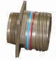 AMPHENOL AEROSPACE D38999/20WD5SN CIRCULAR CONNECTOR, RECEPTACLE, SIZE 15, 5 POSITION, WALL
