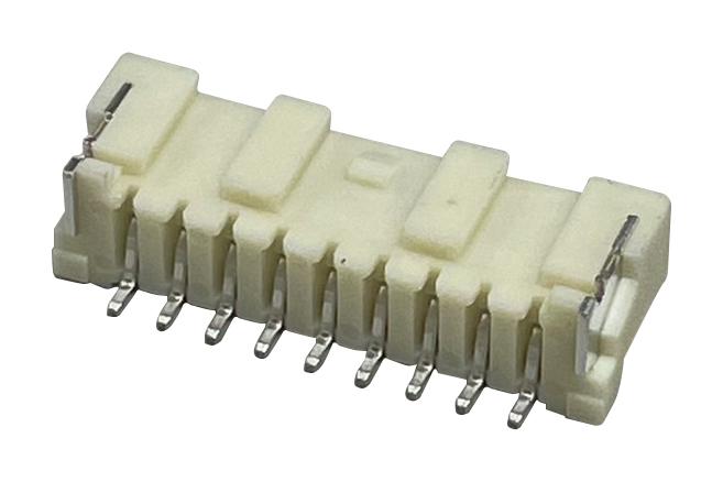 MULTICOMP PRO MP013285 Pin Header, Wire-to-Board, 2 mm, 1 Rows, 9 Contacts, Surface Mount Right Angle, MP W2B LOCK 2MM